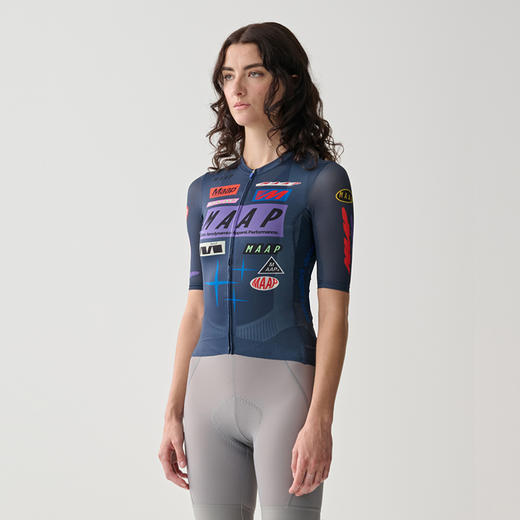 MAAP 女士 Drome Pro Air Jersey 3.0 竞赛蓝 短袖骑行服 商品图0