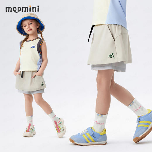 【90-140】【MQDmini】女童夏款时尚速干短裤内安全裤冚边裤子 商品图0