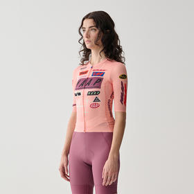 MAAP 女士 Drome Pro Air Jersey 3.0 桃粉橙 短袖骑行服