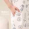 贝佳人新款睡衣家居服女睡裙舒适条纹短袖拼色印花连衣裙BW522504 商品缩略图2