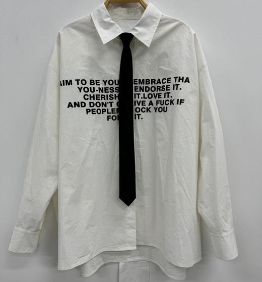 Z POLO领基础小字母衬衫（白）春季151010330321 商品图1