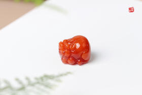 南红貔貅吊坠【聚财】 配精美挂绳