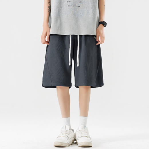 【DSL】大依优型大码短裤五分裤大号裤子弹力透气加肥加大夏季松紧腰宽松运动沙滩裤 商品图1