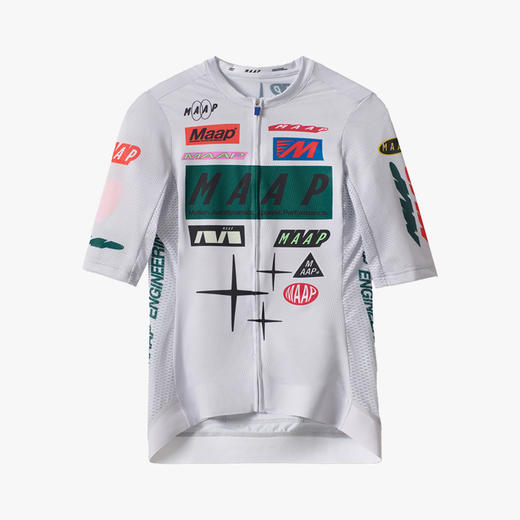 MAAP 女士 Drome Pro Air Jersey 3.0 竞赛白 短袖骑行服 商品图5