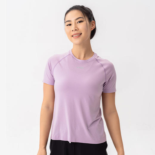 UTO/悠途向氢男女Coolmax运动短袖圆领吸汗运动户外快干休闲半袖 商品图2