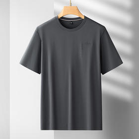 【DDS】大依优型大码男装短袖T恤透气加肥加大大号半袖上衣男士胖子