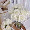【月光锻铸】玫瑰-白色系-白色40cm 10枝  | 新客福利 商品缩略图0