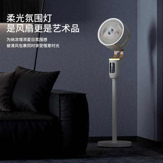 【是风扇也是驱蚊神器】西屋空气循环扇 喷射循环技术 超声驱蚊 10m广角远距送风 4种模式 12档风速可调  智能离线语音 柔声底噪 12小时定时 商品图3