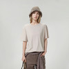 ROMI STUDIO【夏日B备】百搭纯色简约透气圆领休闲短袖t恤 T3439 商品缩略图1