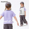 【凉感抑菌】【90-140】【MQDmini】女童夏款凉感撞色休闲短袖t恤 商品缩略图1
