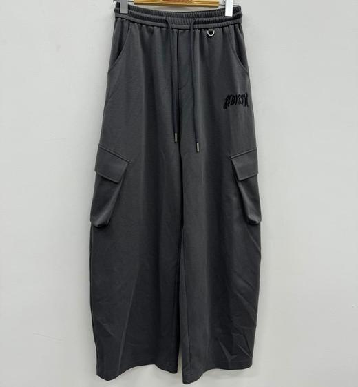 MZ松紧腰头工装阔腿裤（黑）春季151020430321 商品图0