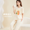 贝佳人新款夏季棉少女睡衣家居服卡通宽松短袖长裤套装BW532508 商品缩略图2