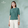 乔万尼短袖衬衫夏季设计感小众通勤气质EF2C388 商品缩略图2