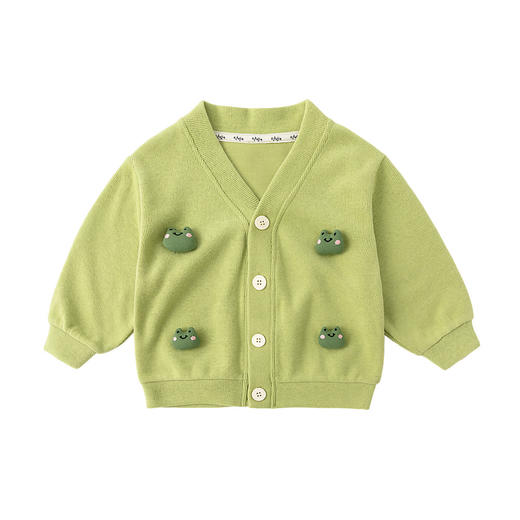 [立体卡通]嘟嘟家儿童开衫春季新款男宝针织外套春装女宝衣服童装 商品图4
