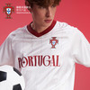 【官方正版】葡萄牙国家队 | 宽松美式复古V领插肩印号T恤球衣 商品缩略图2