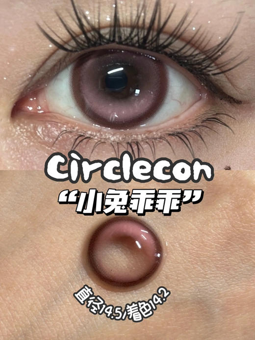 circlecon半年抛三副98宇宙星河/鎏金琥珀/奶栗可可/葡萄芙芙/星海蓝鲸/哥特血魅/挪威极光/小羊咩咩/小兔乖乖/小猫团团 商品图7