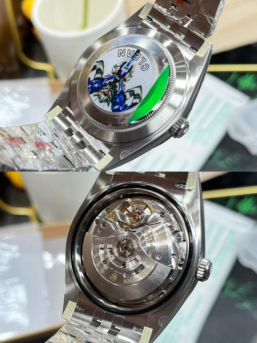ROLEX劳力士 日志型系列 自动机械机芯 日期显示 男款 瑞表 41mm 灰色表盘 蚝式钢18K白金表壳 蚝式钢表带（SP） 商品图7