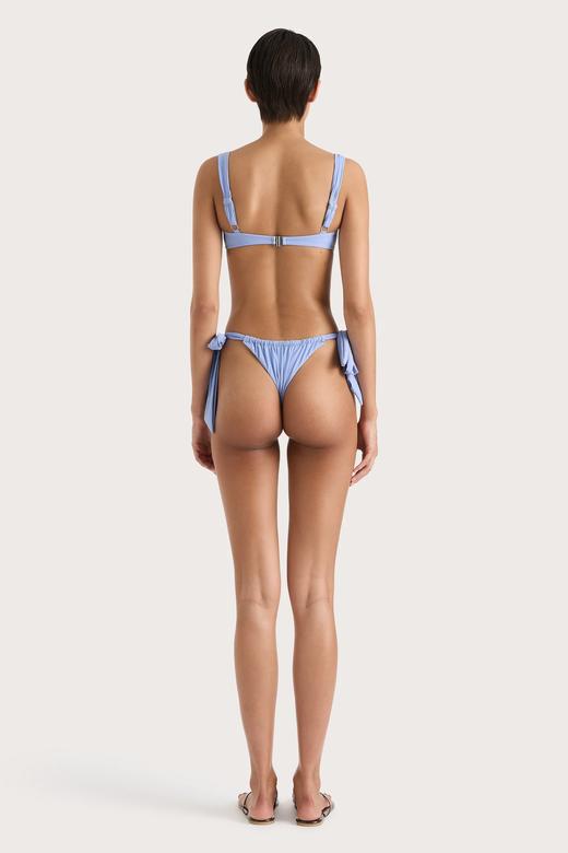 Faithfull The Brand - Costa Bikini Bottom - Blue - 女装 - 泳衣下装 - 蓝色 商品图4