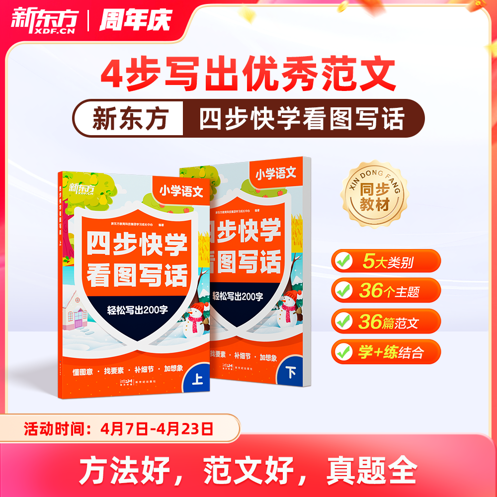 【新东方】四步快学看图写话