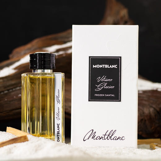 万宝龙 典藏系列-踏雪寻檀 Montblanc Vetiver Glacier 分装【如同在攀登勃朗峰的冰川时，漫步在云层上，向树木繁茂的斜坡前进 】 商品图1
