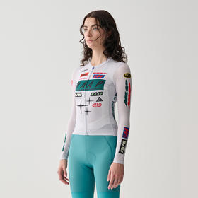 MAAP 女士 Drome Pro Air LS Jersey 3.0 竞赛白 长袖骑行服