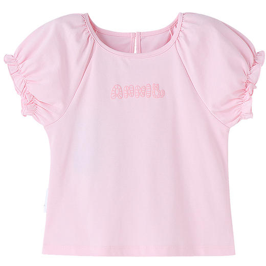 【实体店同款】女童短袖针织衫夏季新款安奈儿童装XG521692 商品图5