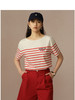 Teenie Weenie小熊字母条纹T恤女夏季女t恤TTRA256535N 商品缩略图1