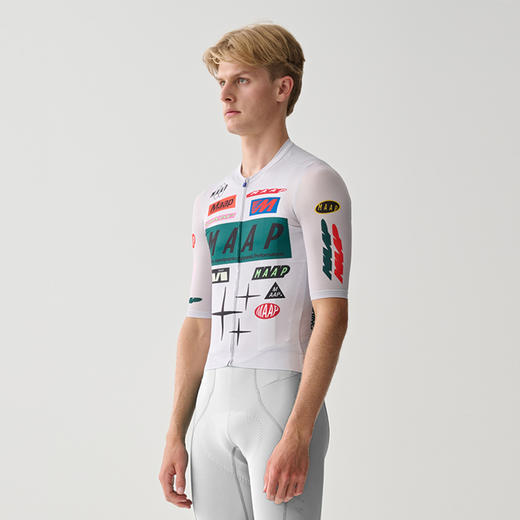 MAAP 男士 Drome Pro Air Jersey 3.0 竞赛白 短袖骑行服 商品图0