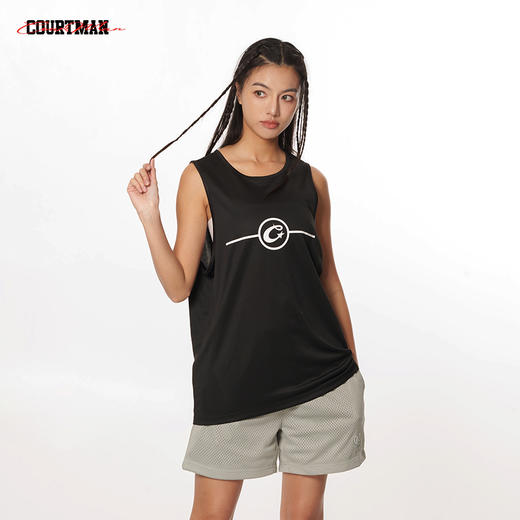 COURTMAN野球帝美式投篮背心跑步训练男女同款篮球坎肩球场系列 商品图3