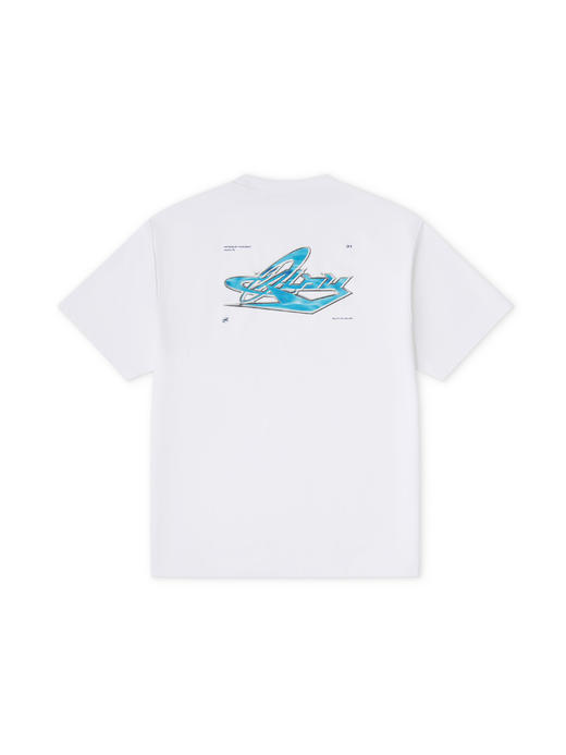 wassuphouse联名液态金属印花短袖T恤06V 商品图2