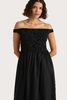 Faithfull The Brand - Fao Maxi Dress - Black - 女装 - 连身裙 - 黑色 商品缩略图4