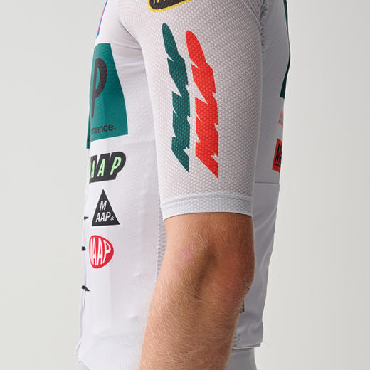 MAAP 男士 Drome Pro Air Jersey 3.0 竞赛白 短袖骑行服 商品图2
