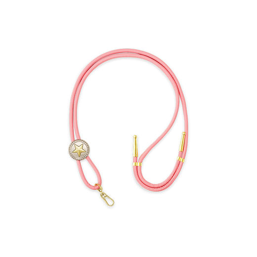 【绿洲物语】璀璨星·手机背带 Wristlet&Strap手机绳链 Strap手机背带系列 粉色 日月星 商品图0