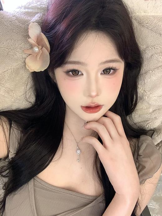 pinkg 半年抛美瞳 曲奇奶糖 直径14.5mm着色13.9mm 商品图3