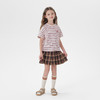 马克珍妮女童云感蝴蝶结条纹短袖T恤 儿童上衣2025夏装新款550700 商品缩略图1