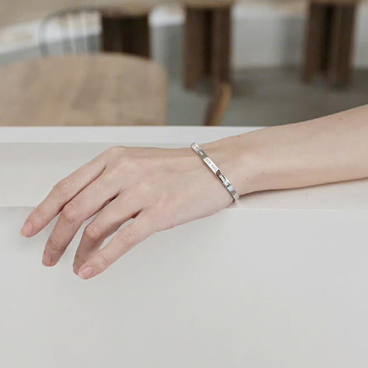 【闪耀爆款】APM 杨紫同款摩斯密码开口手镯+闪耀手链组合【礼盒礼袋】 商品图1