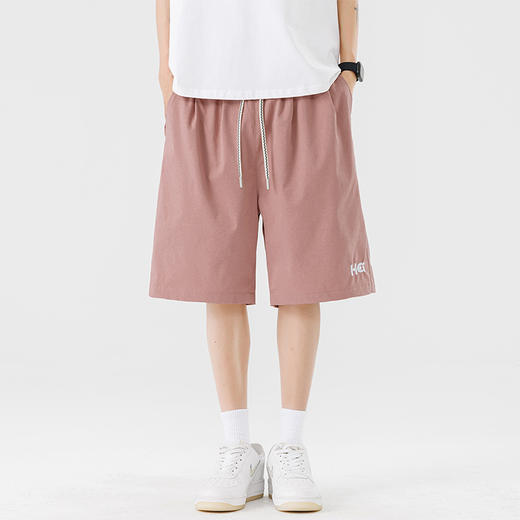 【DSL】大依优型大码短裤五分裤大号裤子弹力透气加肥加大夏季松紧腰宽松运动沙滩裤 商品图1