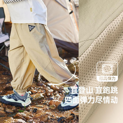 嘟嘟家男童工装裤春装露营风女童快干裤春季儿童长裤子宝宝童装 商品图1