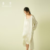 无色纯净系列桑罗长袖连衣裙可外穿睡裙 商品缩略图4