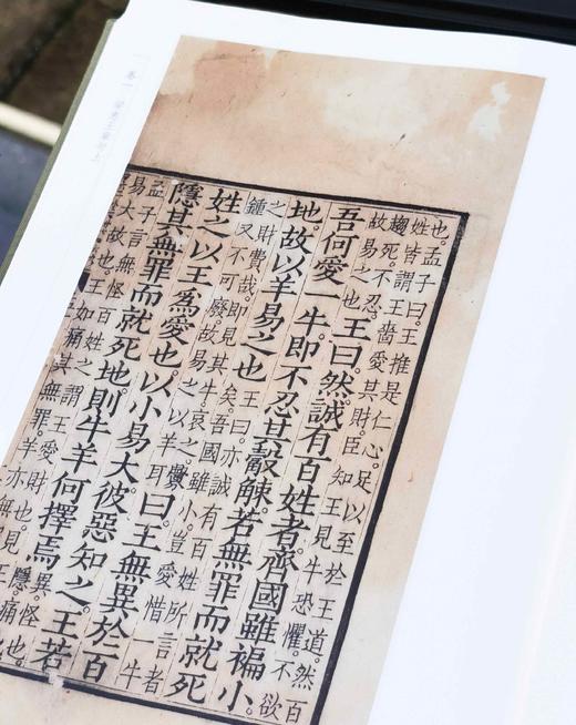 国家珍贵古籍丛刊：《元本孟子》，布面精装，16开，全2册，[汉]赵歧注、[宋]孙奭 音义，国家图书馆出版社2024年一版一印，定价240，售价156元。 商品图7