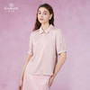 【两色可选】乔万尼新款衬衣领真丝小衫上衣EI2C876 商品缩略图7