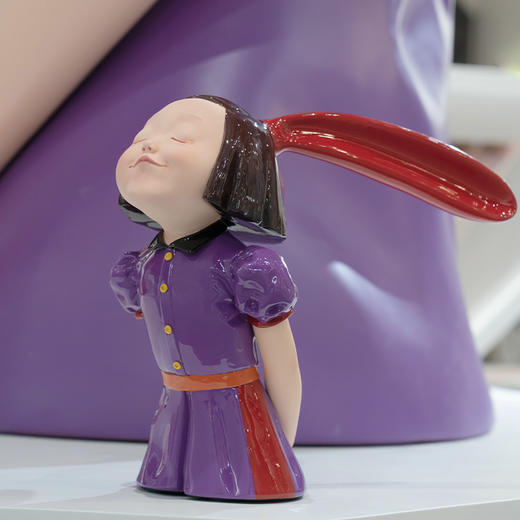 稀奇艺术 我看到了幸福 勿忘我 收藏级限量版雕塑新婚礼物 商品图3