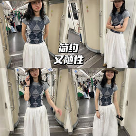 新品上身 | 白色长裙☁️的N种夏季穿搭，街拍绝配