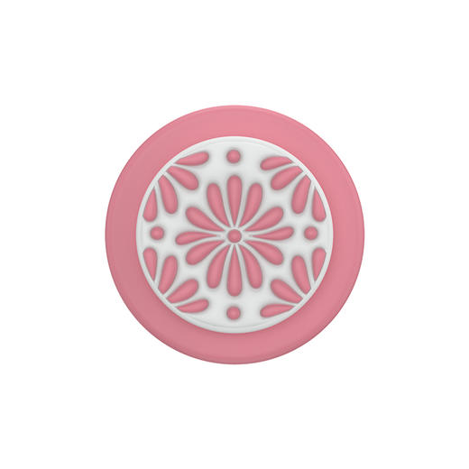 【绿洲物语】花陶·粉·MagSafe圆啪嗒 MAGSAFE磁吸手机气囊支架 Round圆啪嗒系列 粉色 植物花卉 商品图2