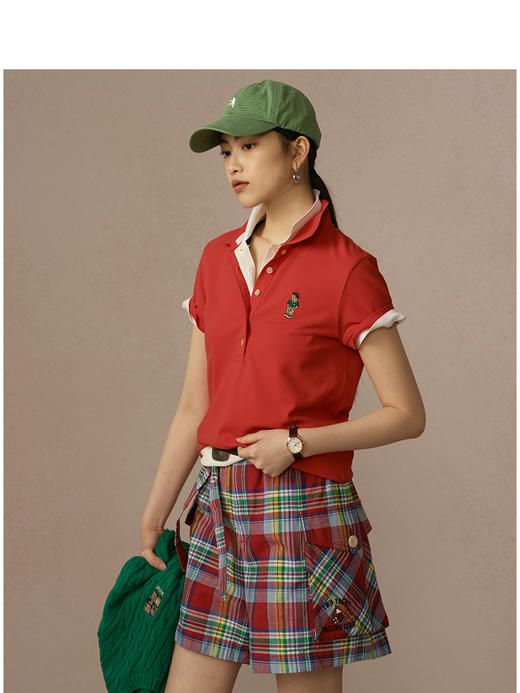 Teenie Weenie小熊卡通POLO衫T恤女夏季女t恤TTHW256504I 商品图1
