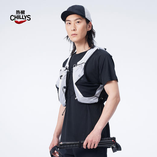 【618提前购】【保价618】HOTCHILLYS热椒男士夏季速干纯色t恤户外运动跑步透气上衣9950 商品图8