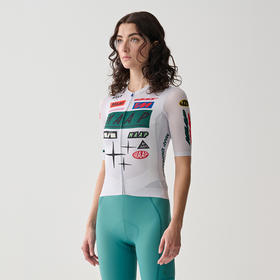MAAP 女士 Drome Pro Air Jersey 3.0 竞赛白 短袖骑行服
