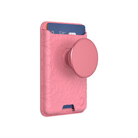 【绿洲物语】花瓣粉·MagSafe植物卡包 WALLET卡包 Wallet of Magsafe磁吸卡包系列 粉色 植物花卉 纹理