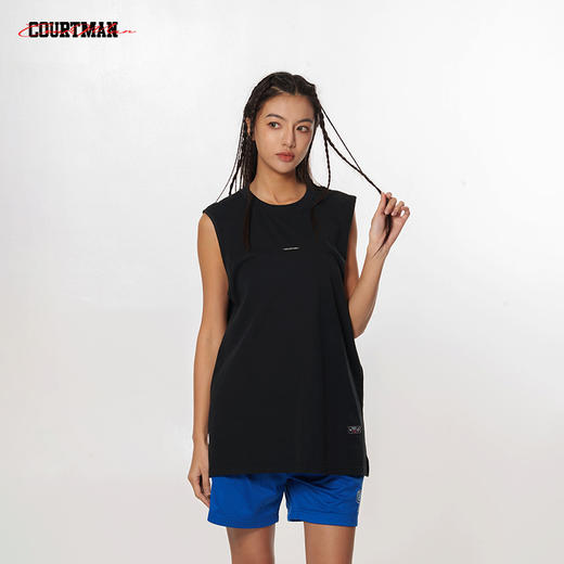 COURTMAN野球帝美式投篮背心跑步训练男女同款篮球坎肩尖角五星系列 商品图2