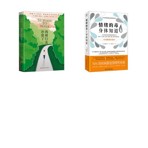 (2册)我被行走治愈了+	情绪的毒身体知道 商品图0